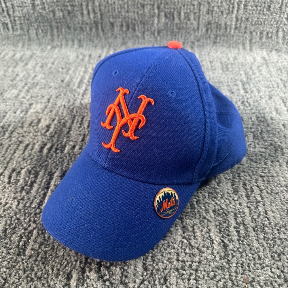 New York Mets Nike Hat Mens OSFA Blue MLB Baseball S6TPC Adjustable Pin Cap